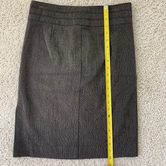 Classy gray ♡ Mango ♡ skirt w. slit 6 top business - Picture 5 of 5